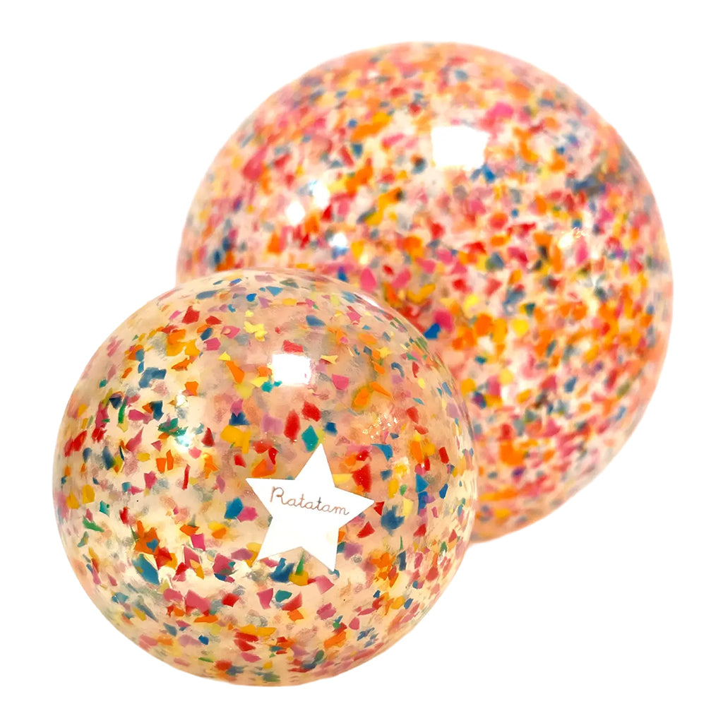Ratatam Multicolour Confetti Balloon Bouncing Ball