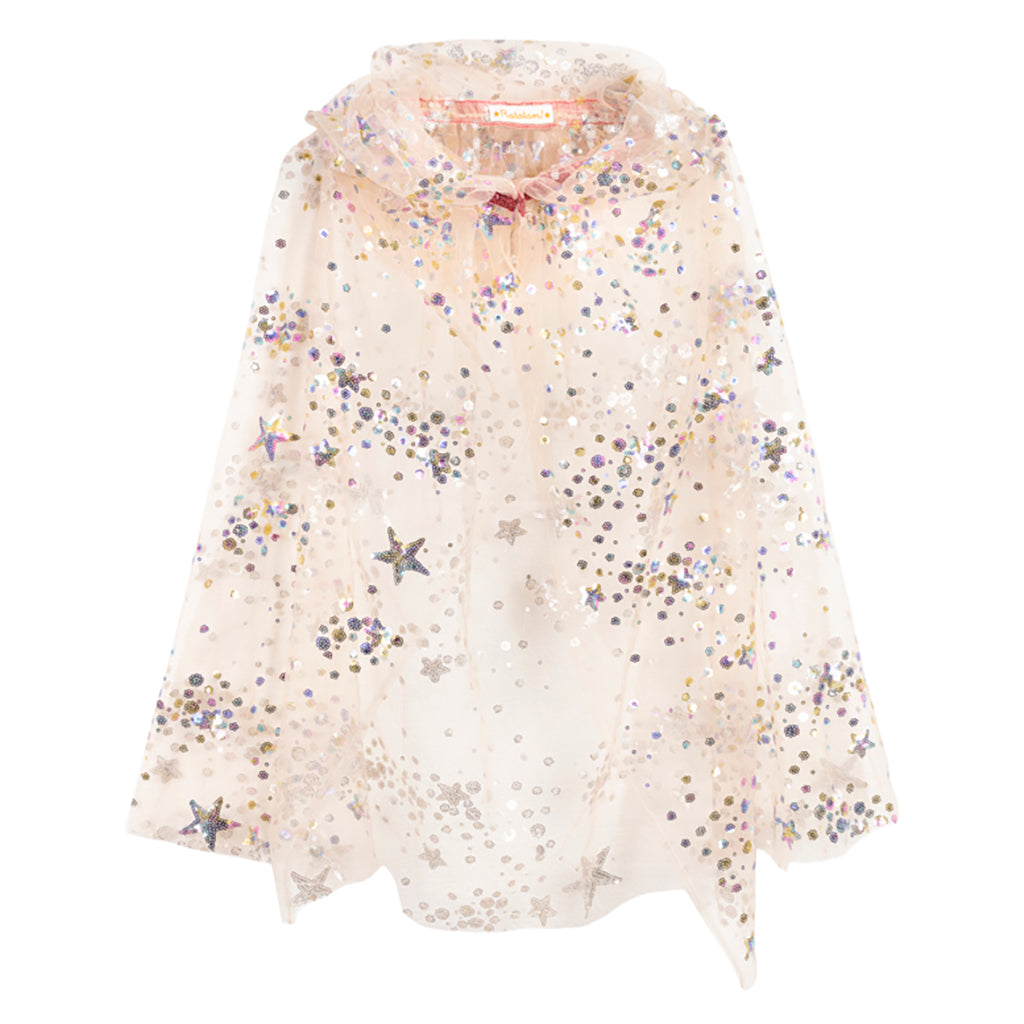 Ratatam Multicolour Sequin Fairy Cloak Costume