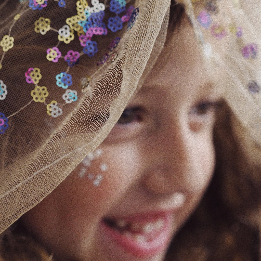 Ratatam Multicolour Sequin Fairy Cloak Costume