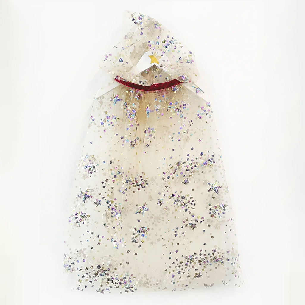 Ratatam Multicolour Sequin Fairy Cloak Costume