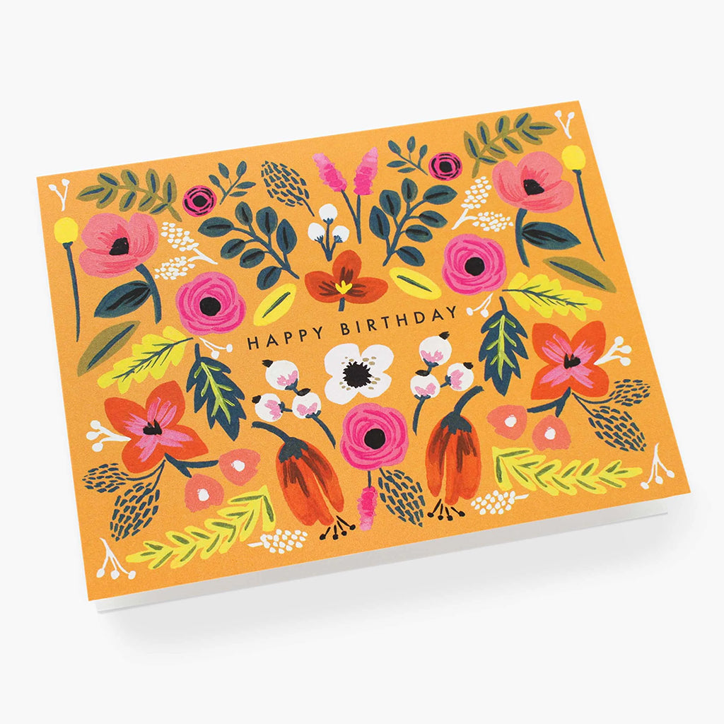 Rifle Paper Co. Folk Birthday Card