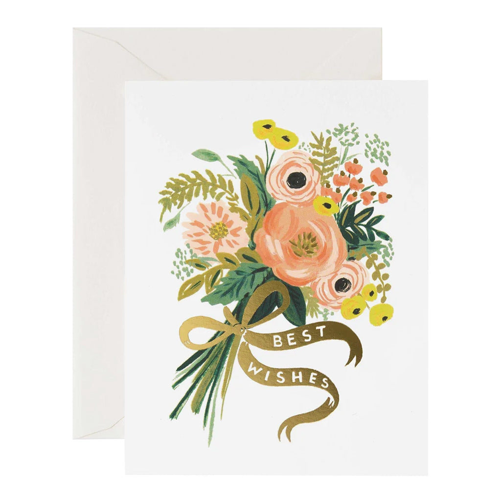Rifle Paper Co. Best Wishes Bouquet Card