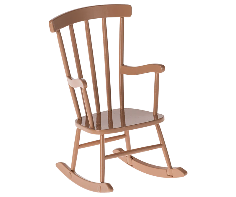 Maileg Toys Mouse Rocking Chair Dark Powder