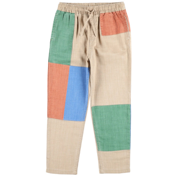 Stella McCartney Child Pants Brown Colour Block - Advice