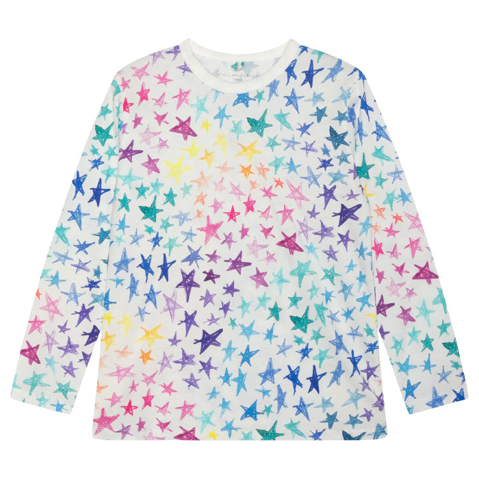 Stella McCartney Child Scribble Stars T-shirt Multicolour