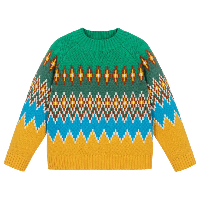 Stella McCartney Child Fair Isle Sweater Multicolour