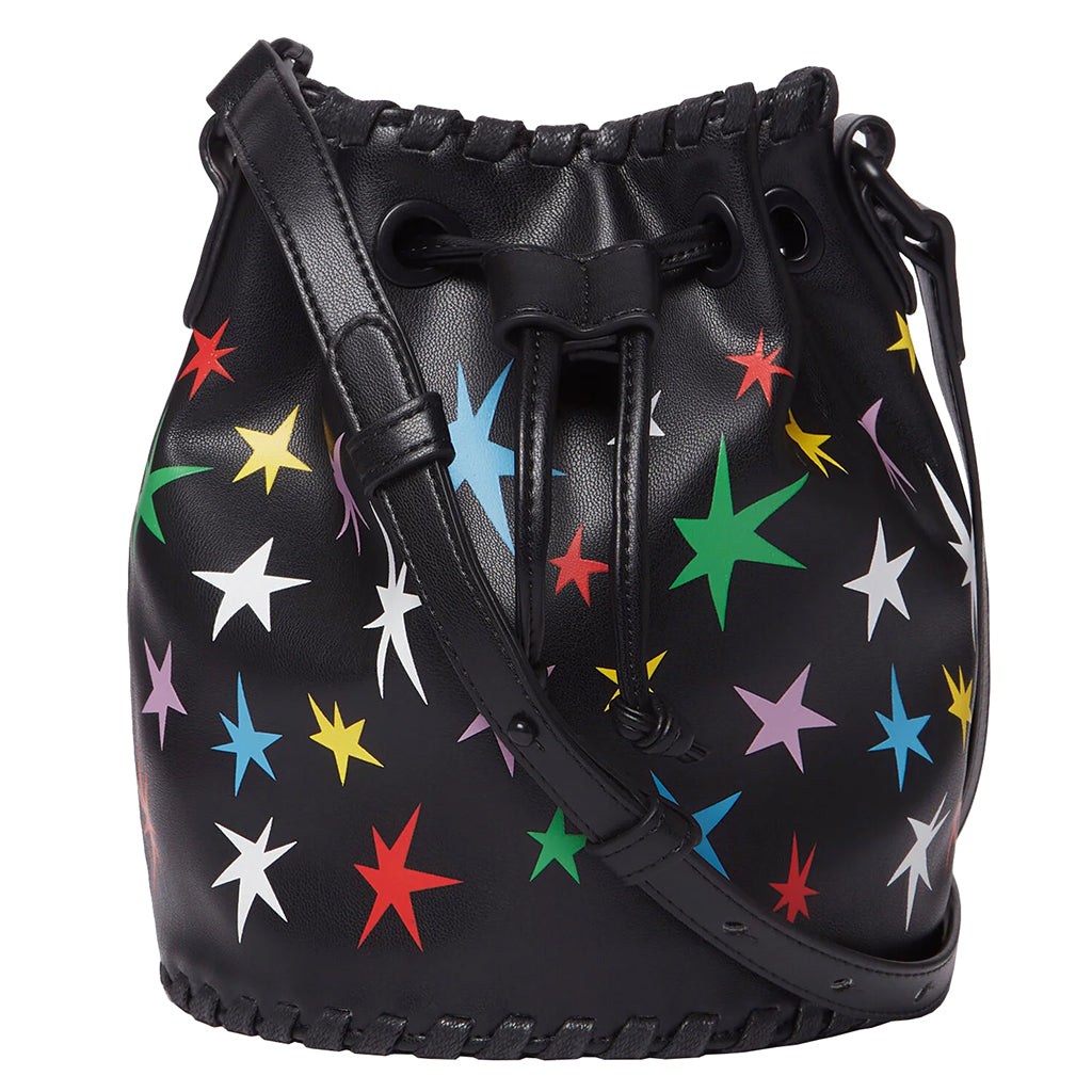 Stella McCartney Child Bucket Bag Multicolour Stars Black