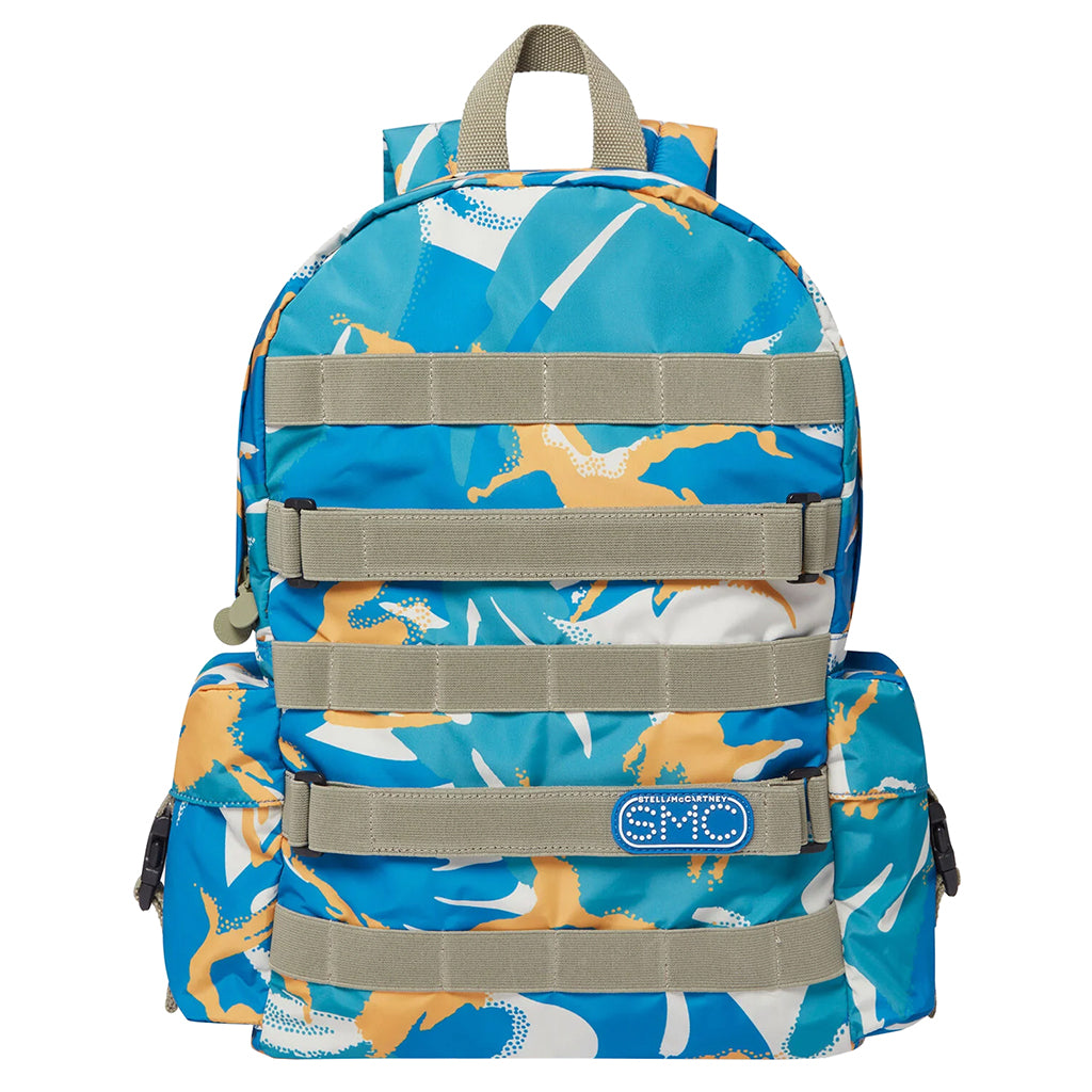 Stella McCartney Child Backpack Multicoloured Camo Print