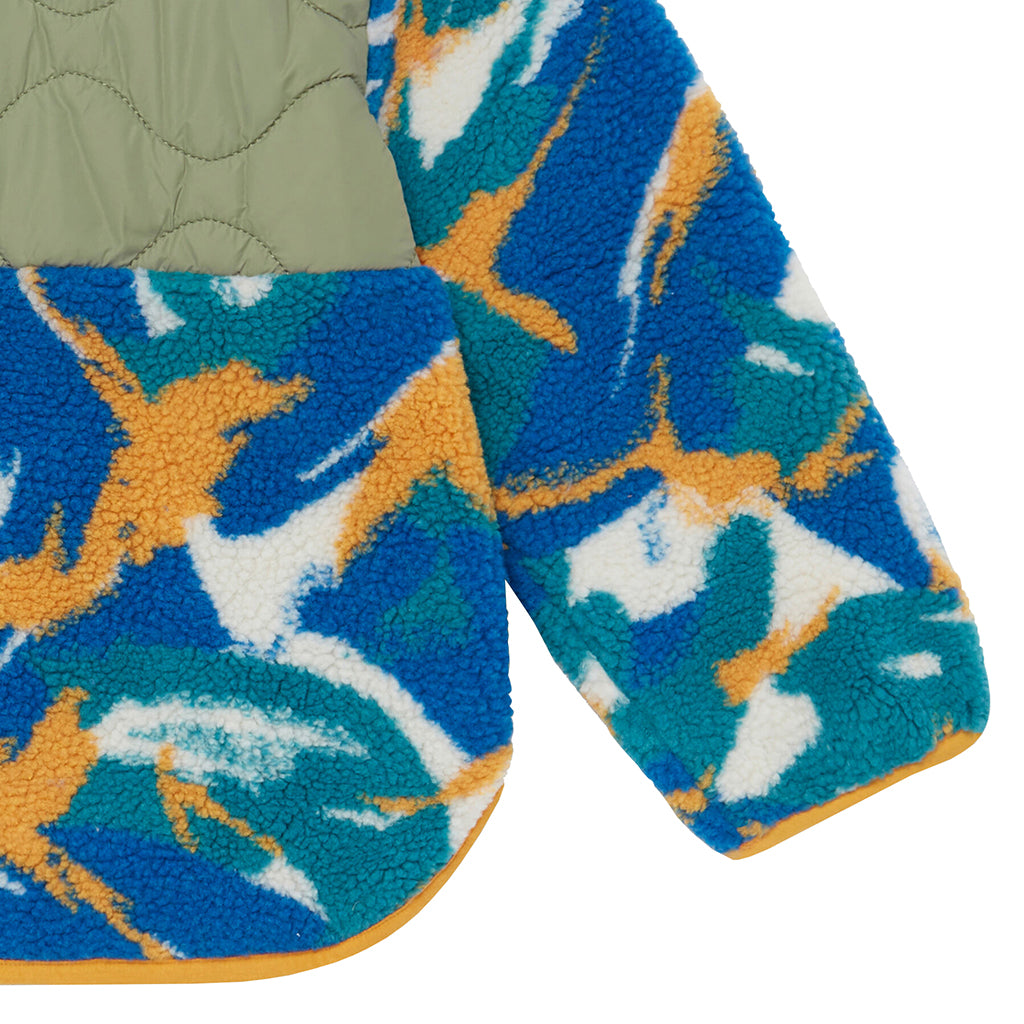 Stella McCartney Child Teddy Jacket Multicoloured Camo Print