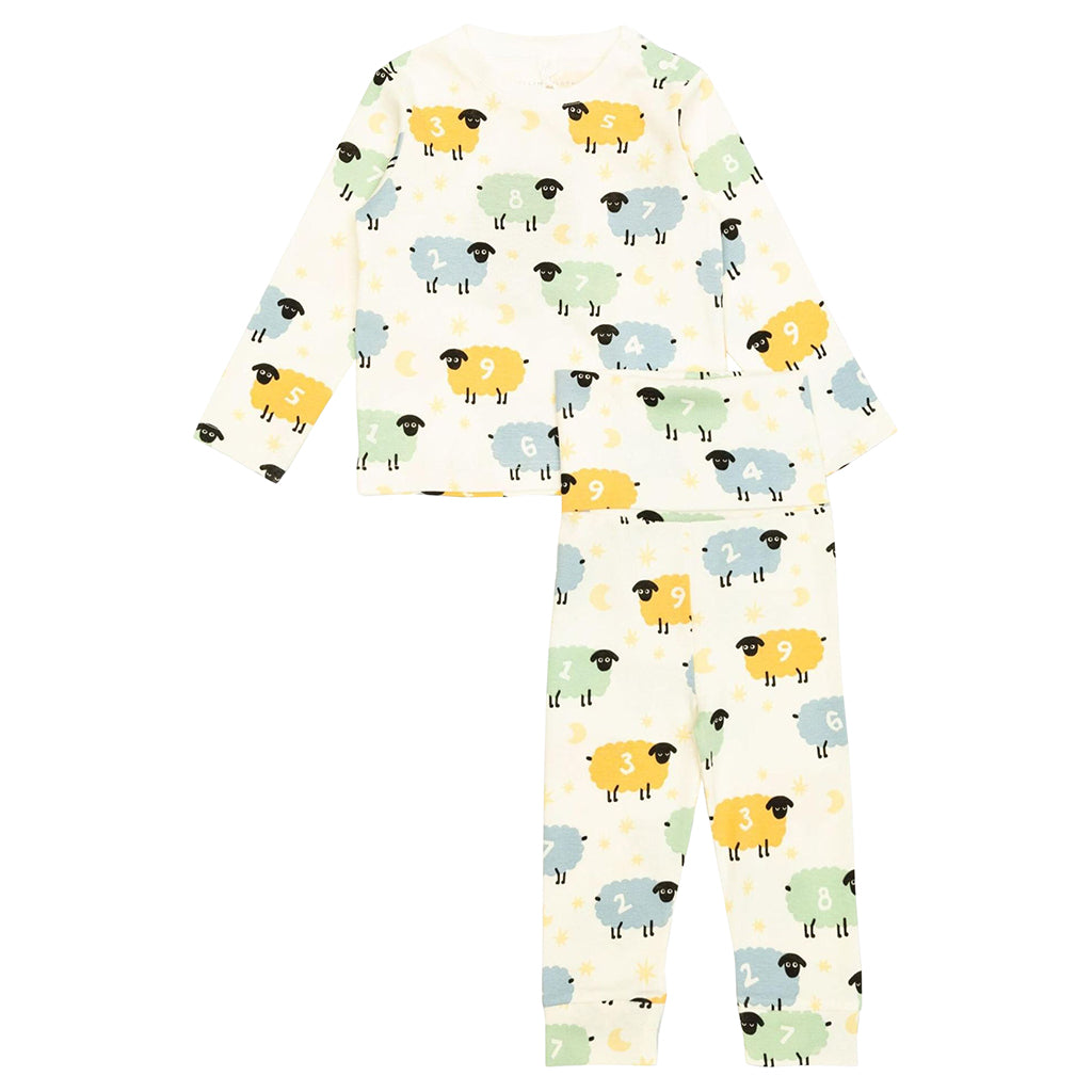 Stella McCartney Baby Two Piece Set Sheep Print Multicolour