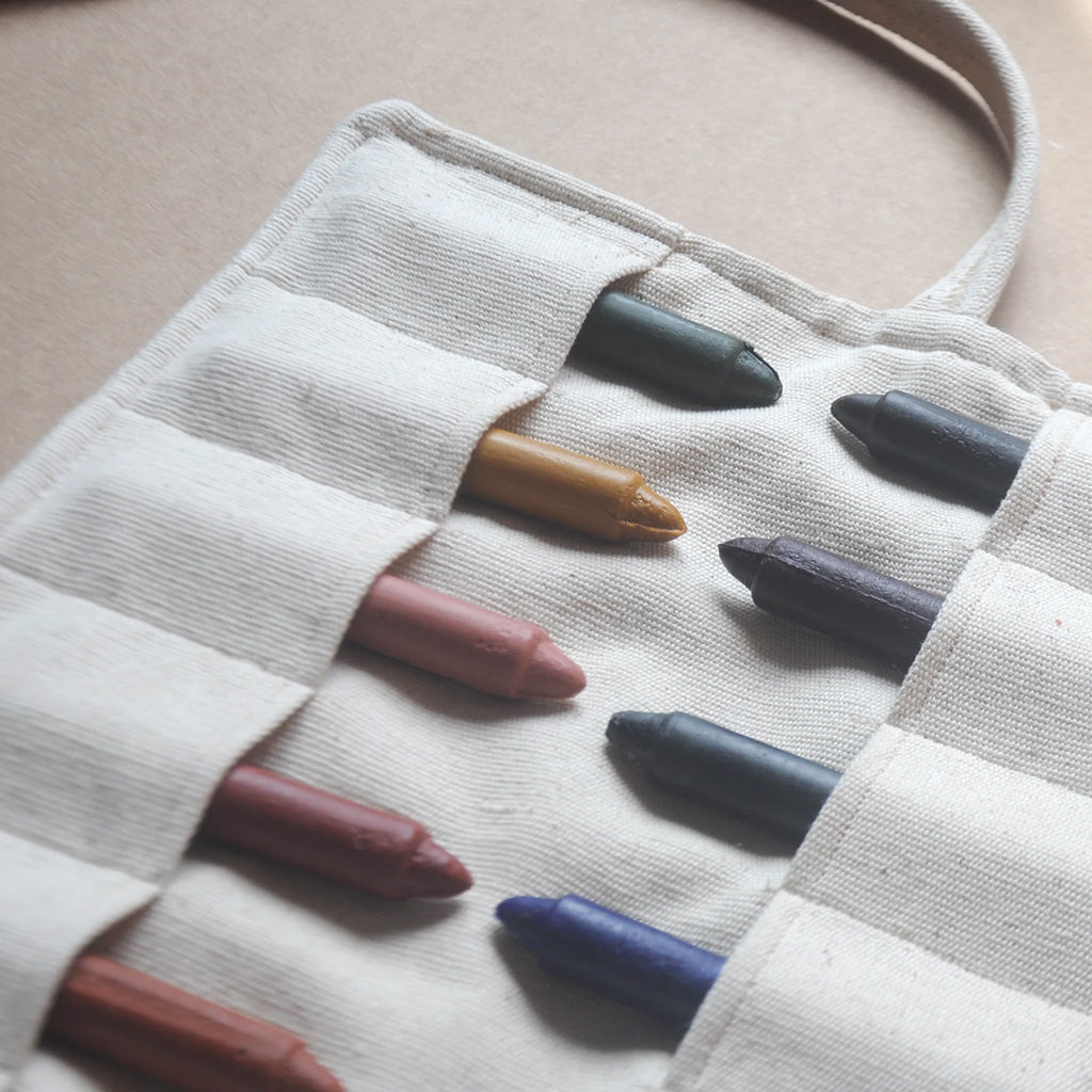 Smilogy Natural Beeswax Standard Crayons Set of 10