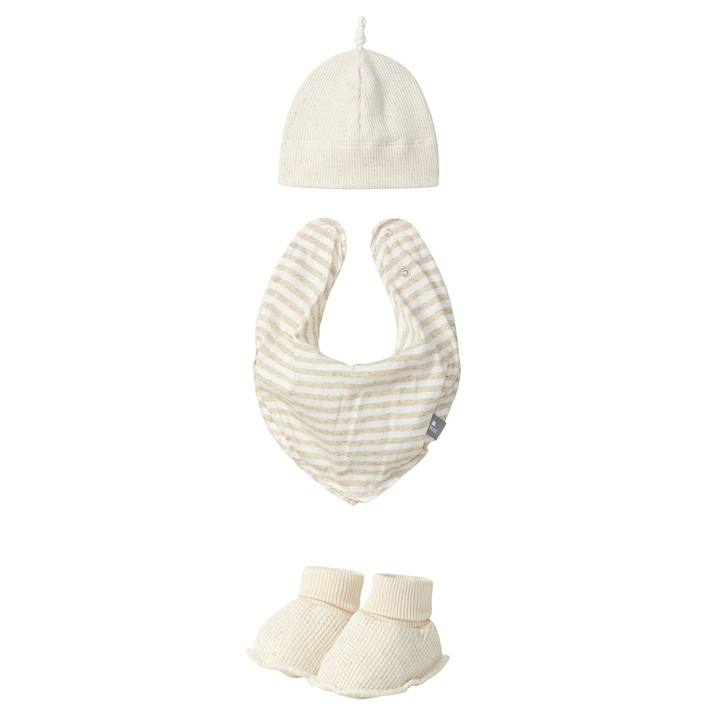 Snug Baby Three Piece Set Linen Cream