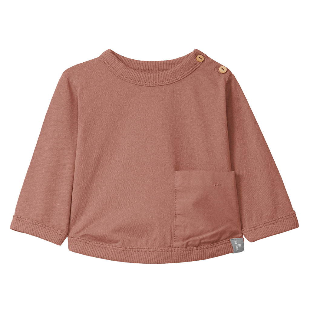 Snug Baby T-shirt Terracotta Red