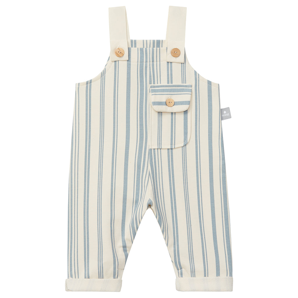 Snug Baby And Child Plush Jumpsuit Mint Blue Stripes