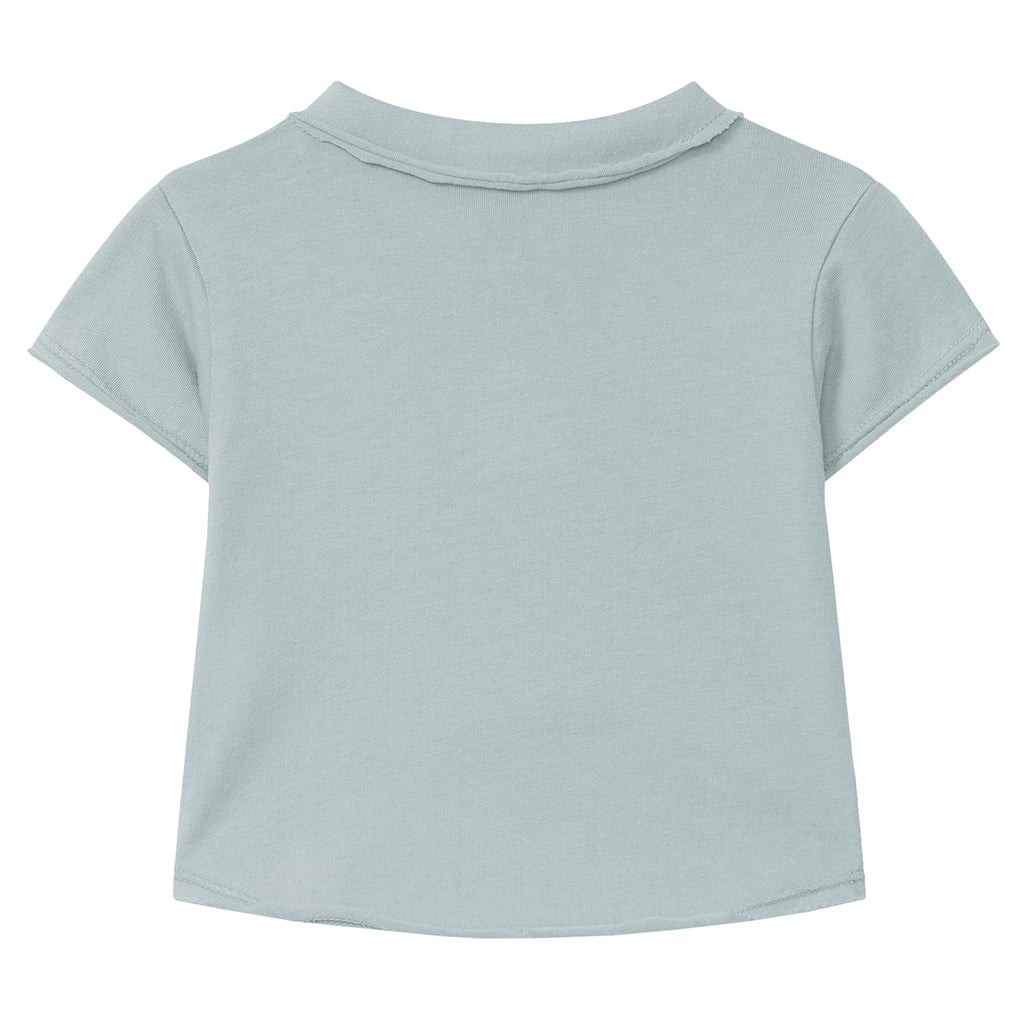 Snug Baby And Child Polo T-shirt With Pocket Mint Blue