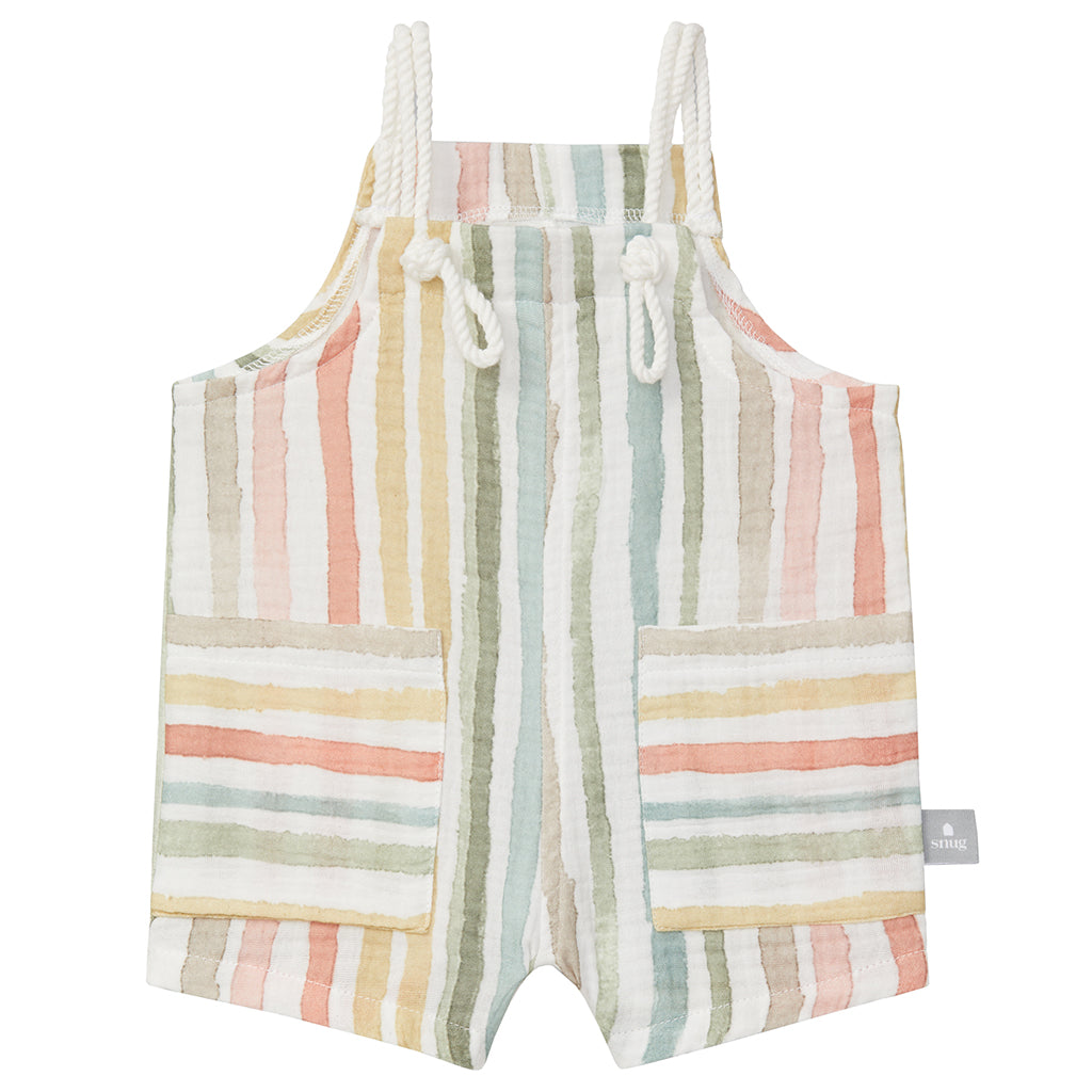 Snug Baby And Child Romper Multicolour Stripes