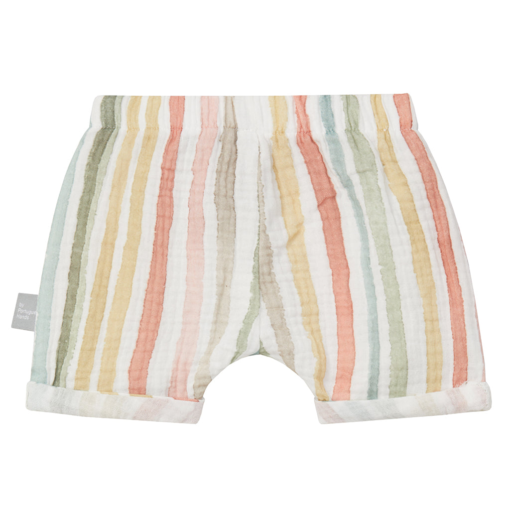 Snug Baby And Child Shorts Multicolour Stripes