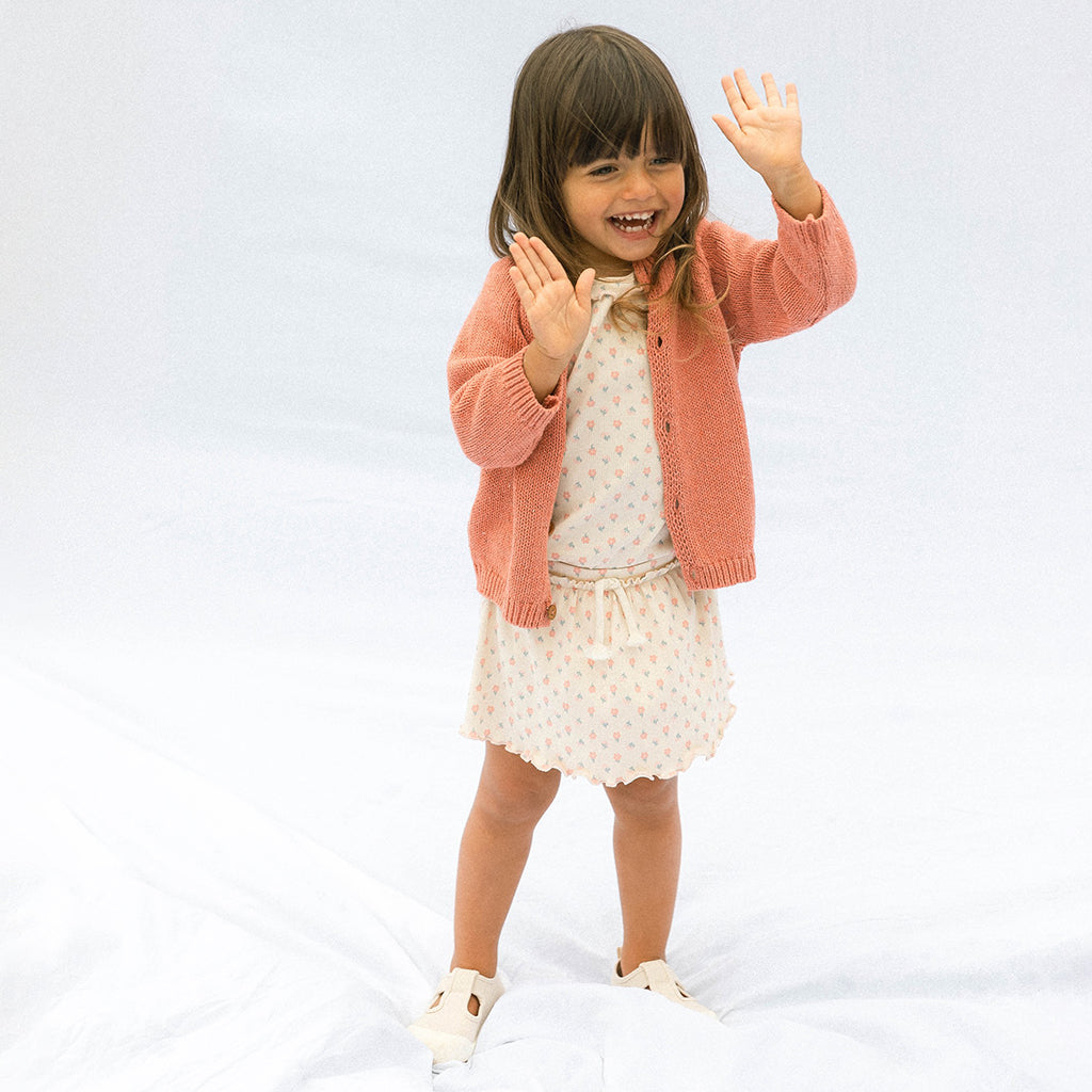 Snug Baby And Child Skirt With Bloomers Pink Floral