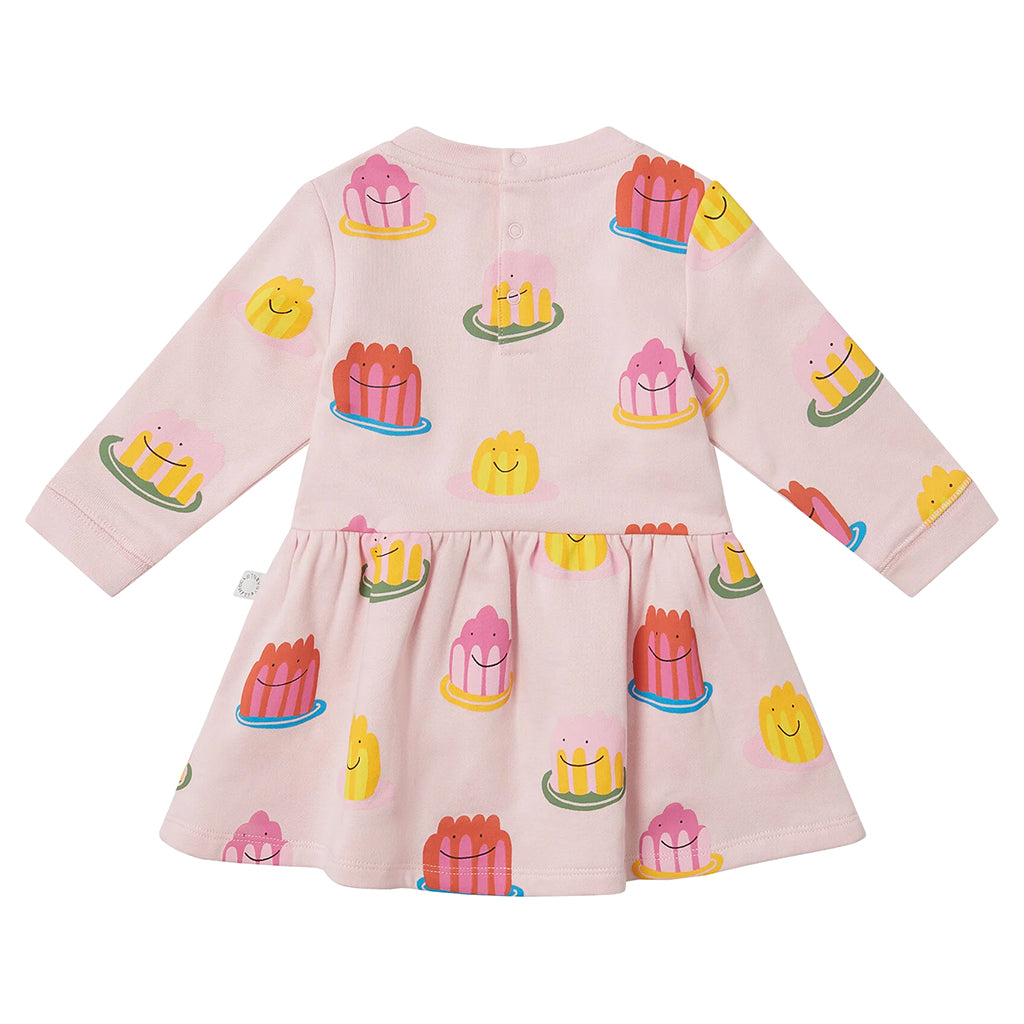 Stella McCartney Baby Dress With Jelly Print Pink
