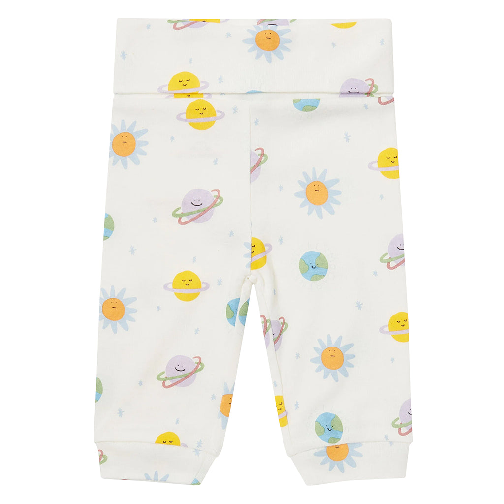 Stella McCartney Baby Leggings With Planets Print White