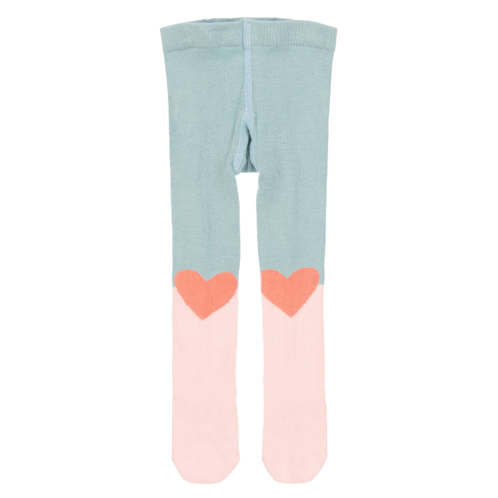 Stella McCartney Baby Tights With Hearts Pink And Blue