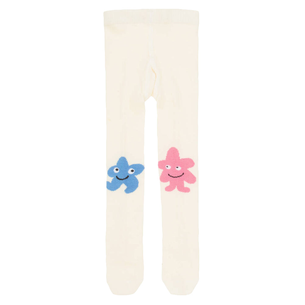 Stella McCartney Baby Tights With Stars Cream