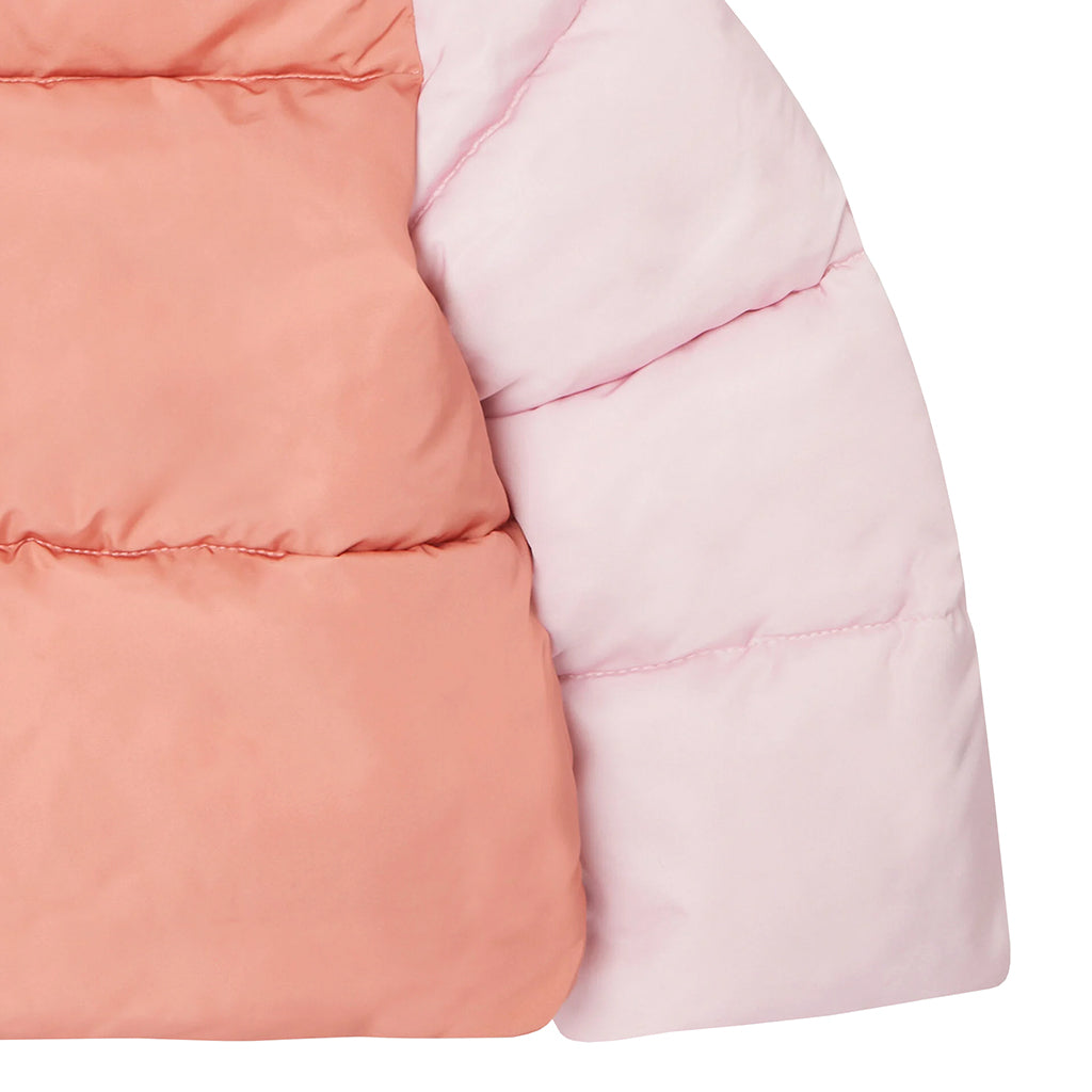 Stella McCartney Child Colourblock Puffer Jacket Pink