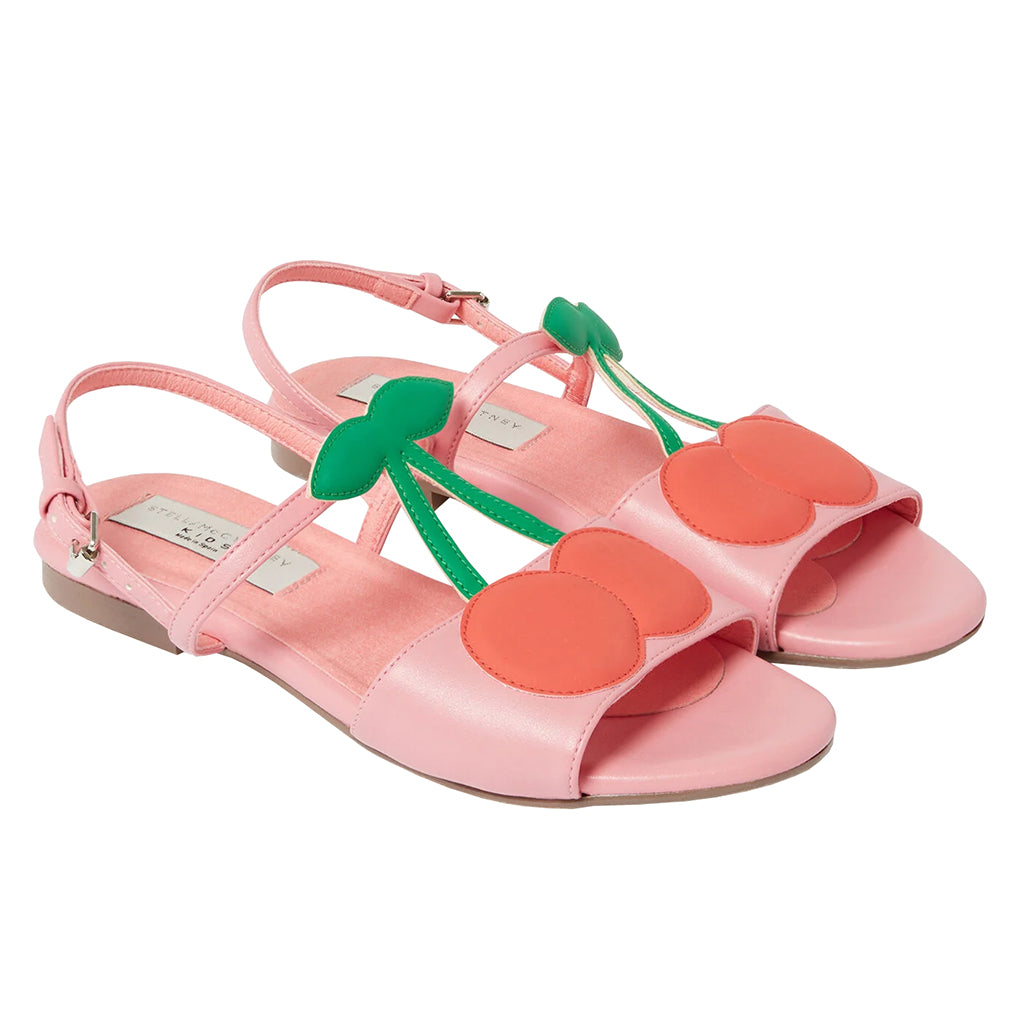 Stella McCartney Child Sandals With Cherries Pink