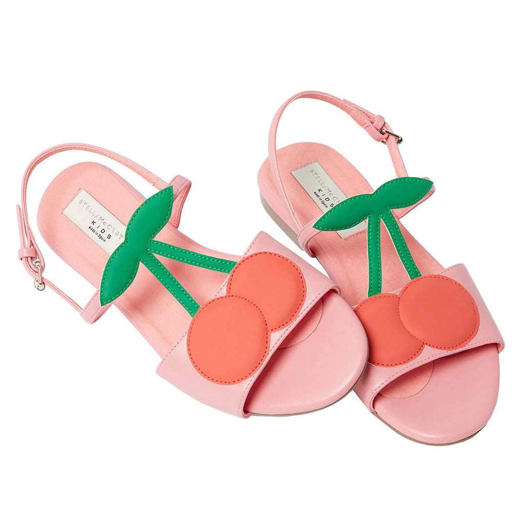 Stella McCartney Child Sandals With Cherries Pink