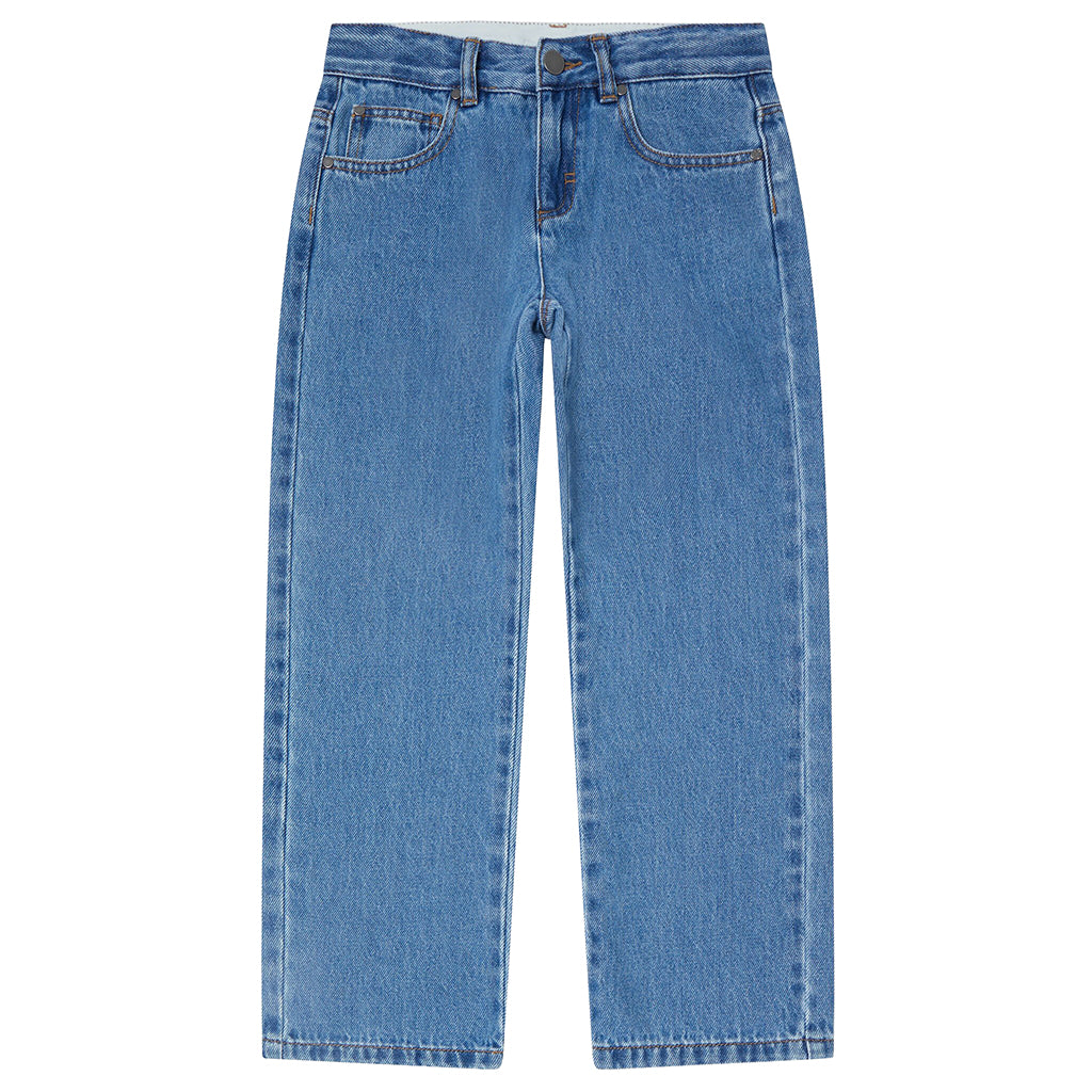 Stella McCartney Child Straight Leg Denim Pants Blue