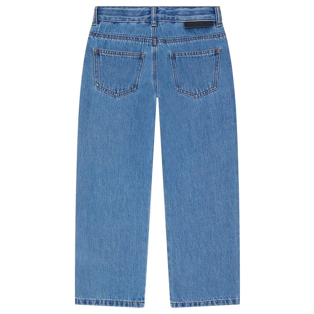 Stella McCartney Child Straight Leg Denim Pants Blue