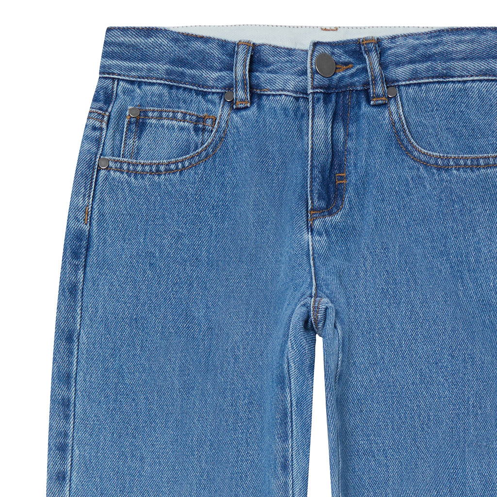 Stella McCartney Child Straight Leg Denim Pants Blue