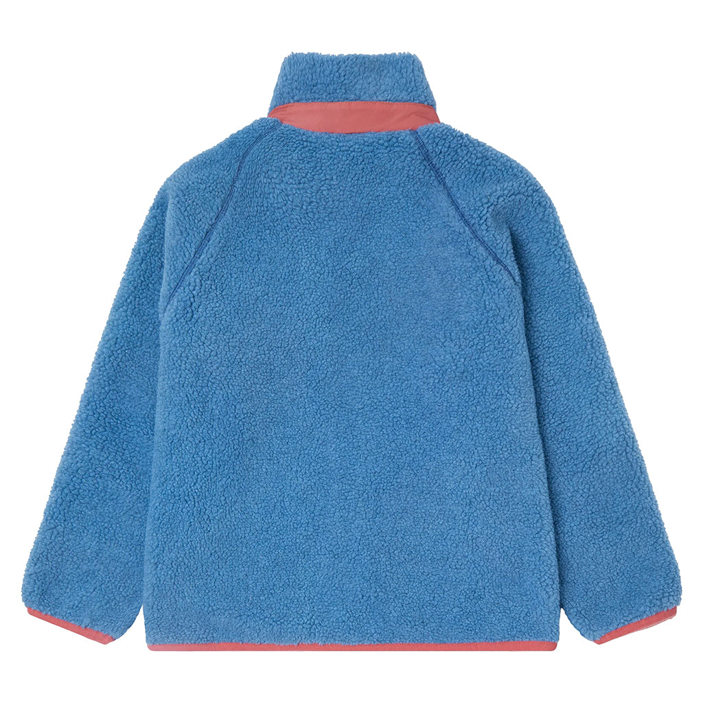 Stella McCartney Child Teddy Jacket With Yeti Badge Blue