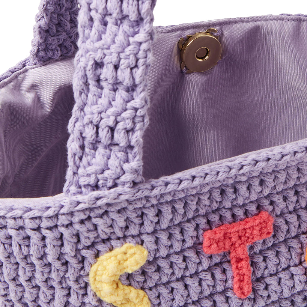 Stella McCartney Child Tote Bag Stay Earthy Purple