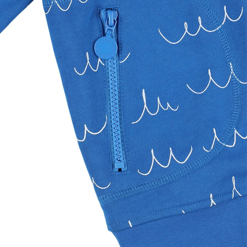 Stella McCartney Child Tracksuit Set With Monster Wiggle Print Blue
