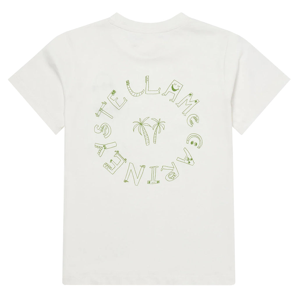 Stella McCartney Child T-shirt With Stripey Pocket White