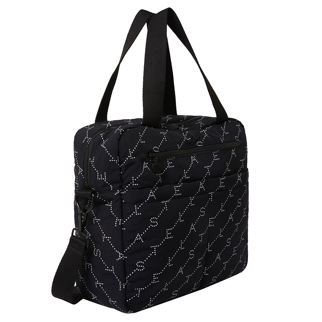Stella McCartney Monogram Diaper Bag Black