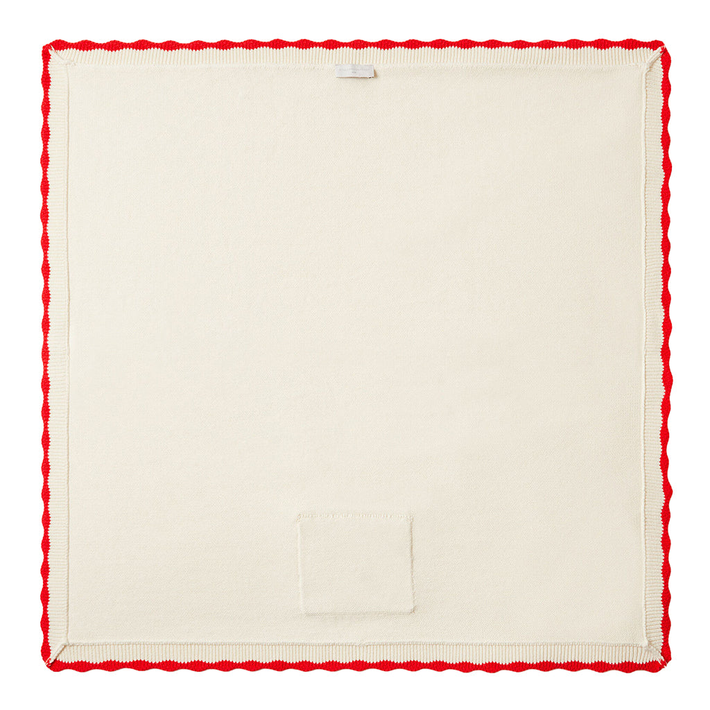 Stella McCartney Baby Knit Blanket White