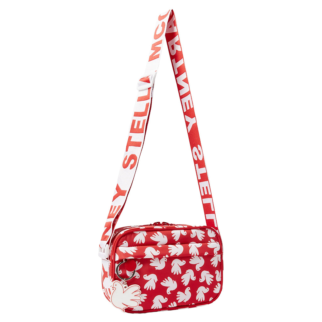 Stella McCartney Child Shoulder Bag Dove Print Red