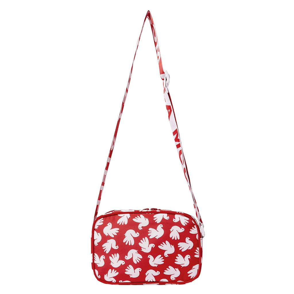 Stella McCartney Child Shoulder Bag Dove Print Red