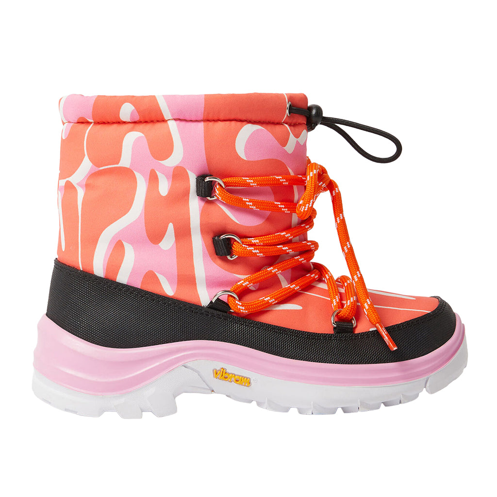 Stella McCartney Child Ski Boots Logo Print Pink