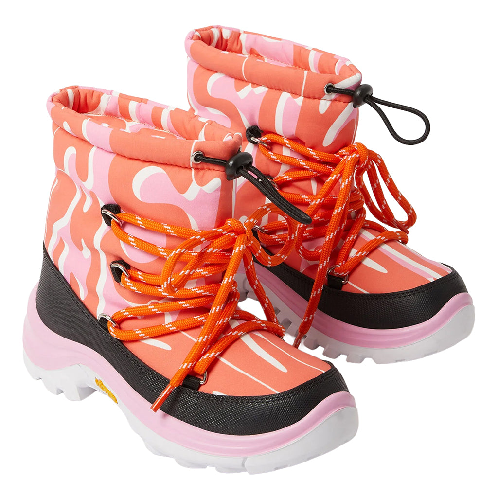 Stella McCartney Child Ski Boots Logo Print Pink