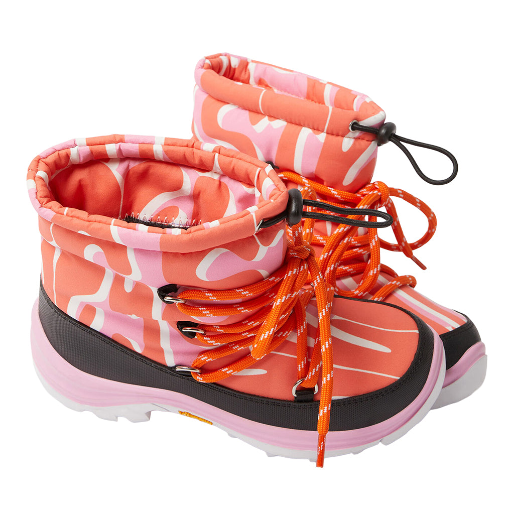 Stella McCartney Child Ski Boots Logo Print Pink