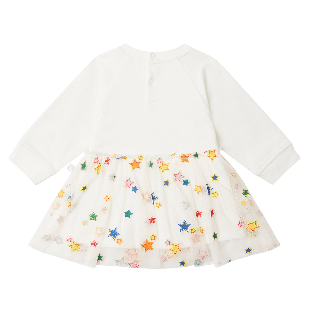 Stella McCartney Baby Fleece Dress White