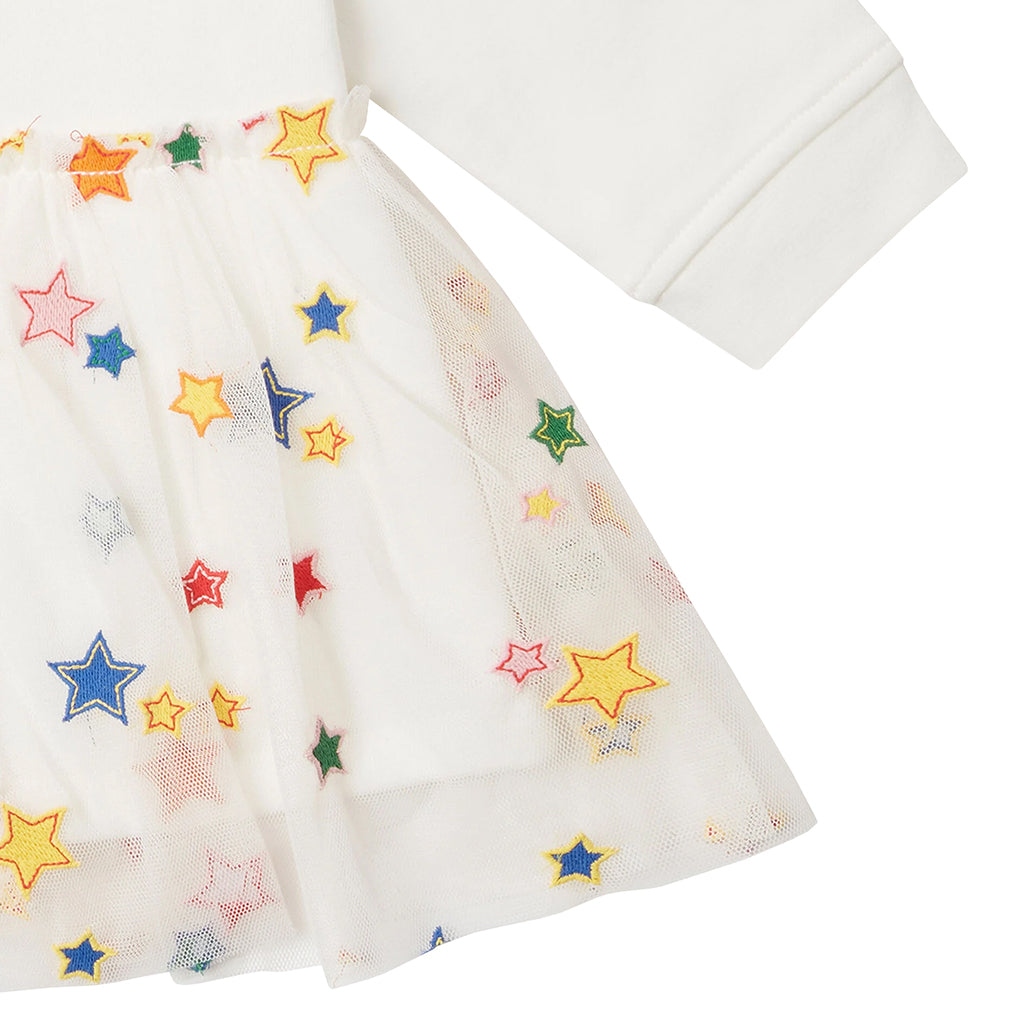 Stella McCartney Baby Fleece Dress White