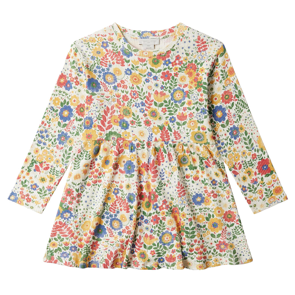 Stella McCartney Child Dress Multicolour Flowers Print