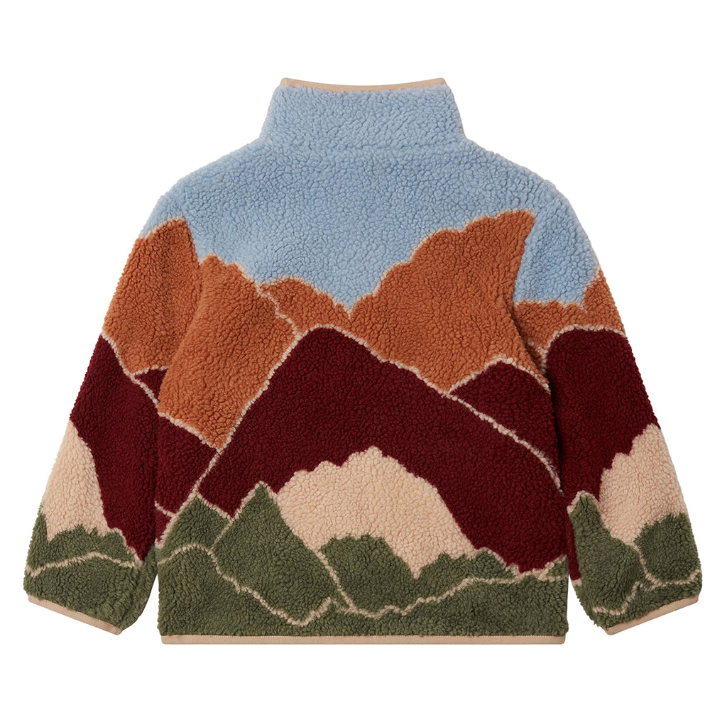 Stella McCartney Child Teddy Jacket Brown Mountain