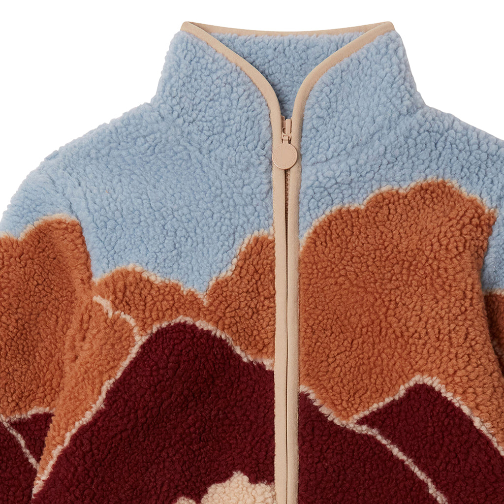 Stella McCartney Child Teddy Jacket Brown Mountain