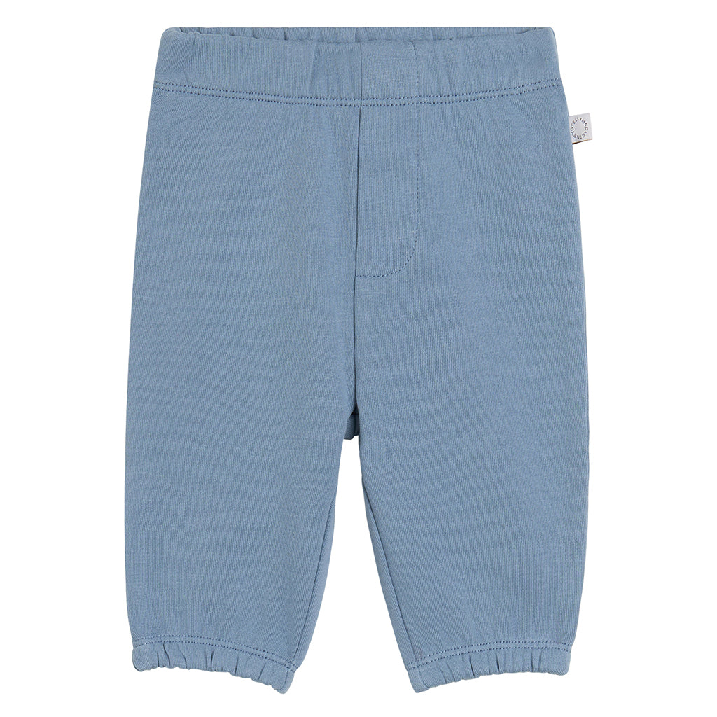 Stella McCartney Baby Tracksuit With Horse Embroidery Blue