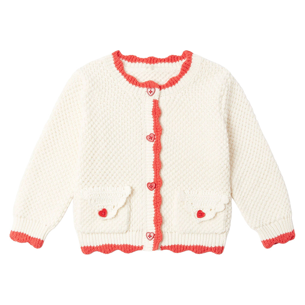 Stella McCartney Baby Knit Cardigan White